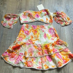 SHOWPO Set. Brand new with tags. Size S but fits like an XS.